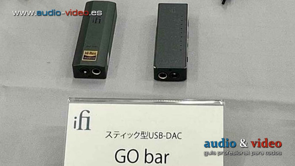 iFi GO Bar - 10th Anniversary Edition -  DAC/auriculares - DAC Munich 2022