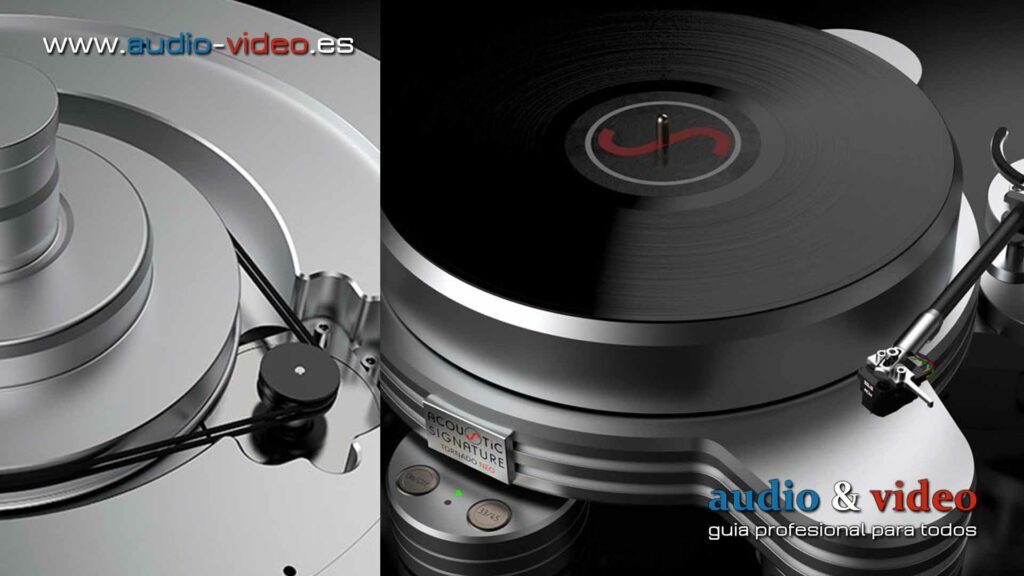 Acoustic Signature - Tornado Neo - te gustaría escuchar los vinilos por unos 11.000€ - doble accionamiento