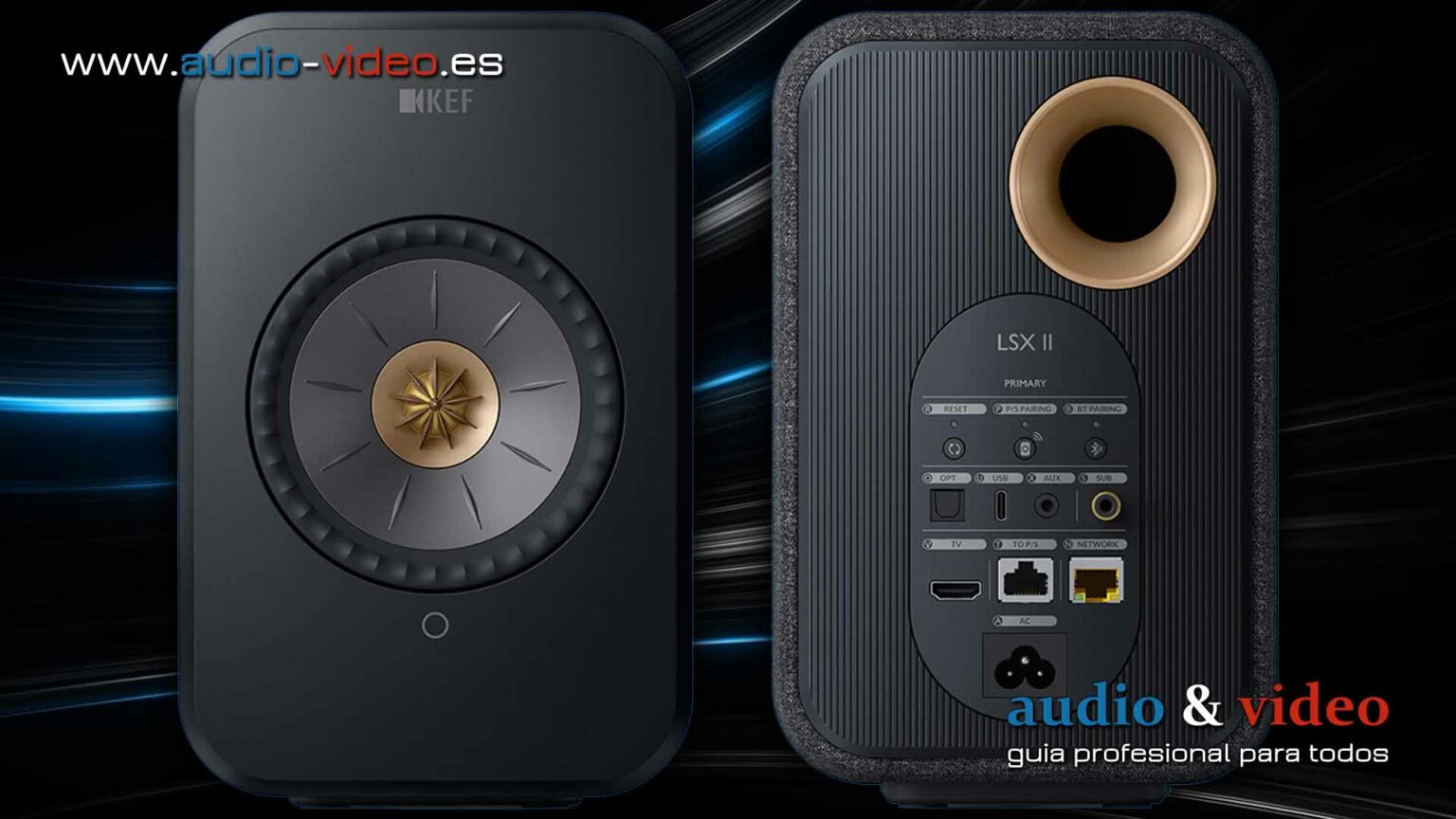 PSB Speakers Alpha iQ, altavoces activos con streamer BluOS integrado