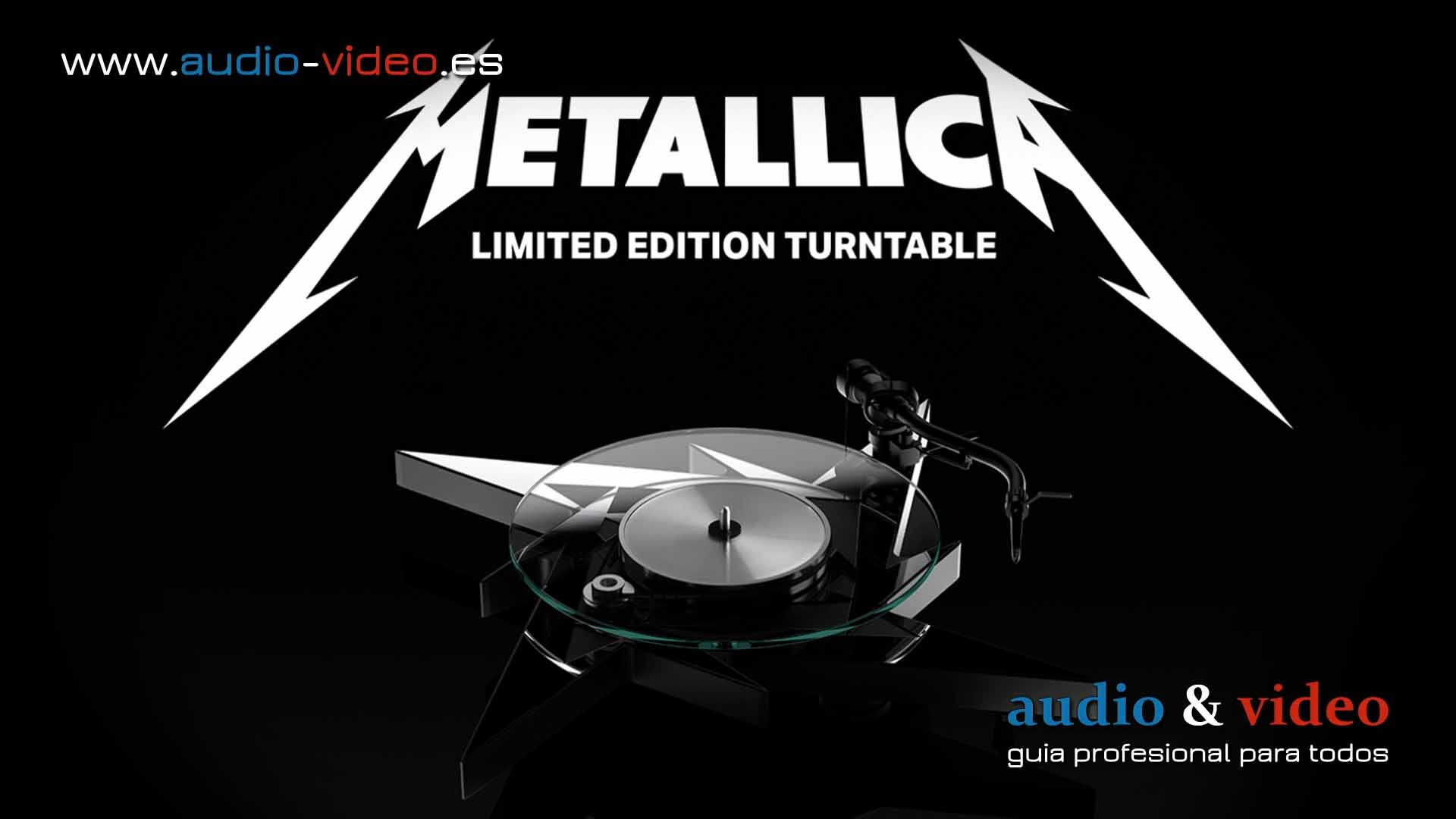 Pro-Ject Metallica – Limited Edition / Edición Limitada