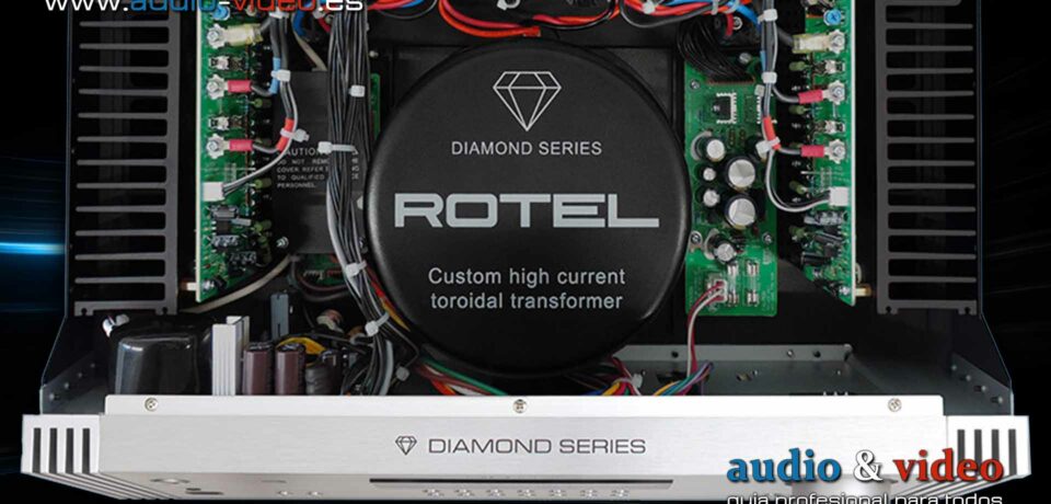Rotel RA-6000 y DT-6000 modelos de la serie Diamond para 60º aniversario