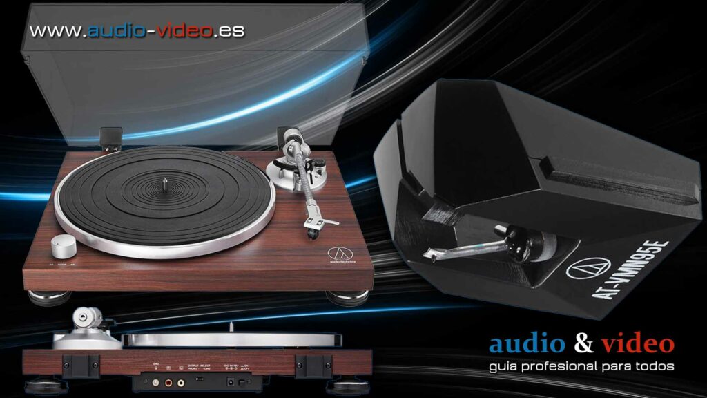 Audio Technica AT‑LPW50BT‑RW - tocadiscos con Bluetooth - dispositivo