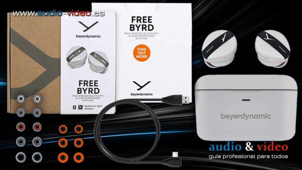 Beyerdynamic Free BYRD - auriculares True Wireless ANC - accessorios