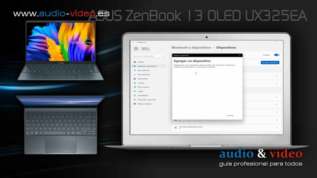 Cambridge Audio - Melomania Touch - revisión - Asus ZenBook 13 OLED