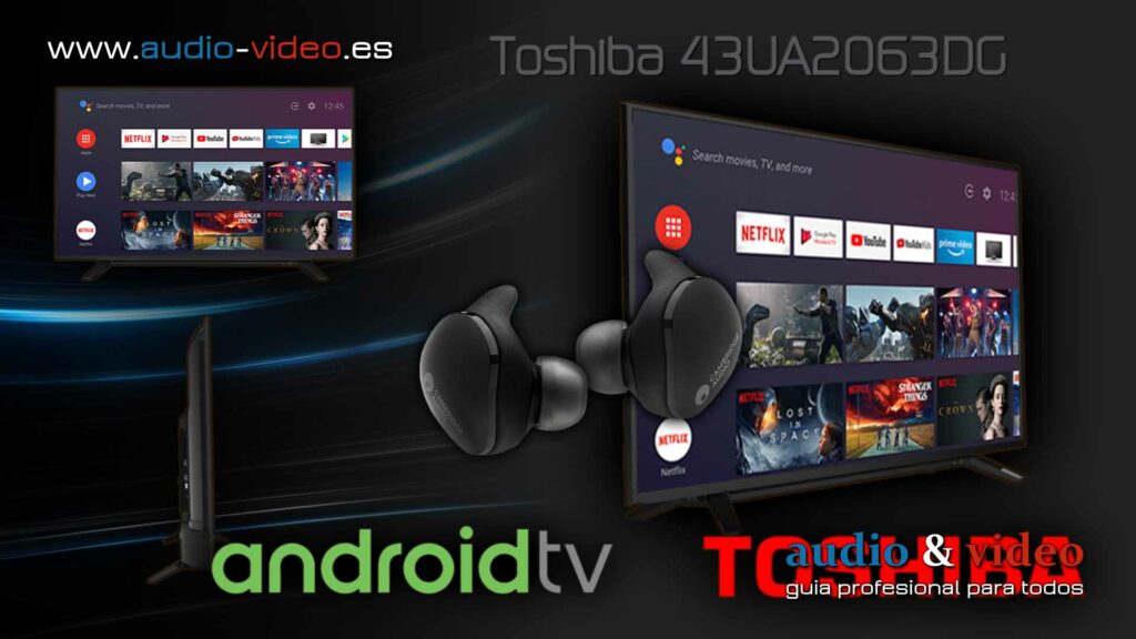 Cambridge Audio - Melomania Touch - revisión - Toshiba 43UA2063DG 