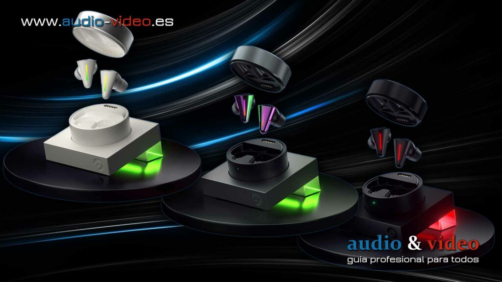 Angry Miao - Cyberblade True Wireless - auriculares con extramadamente baja latencia - colores