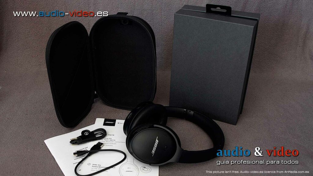 BOSE - QuietComfort® 45 - review + kit completo