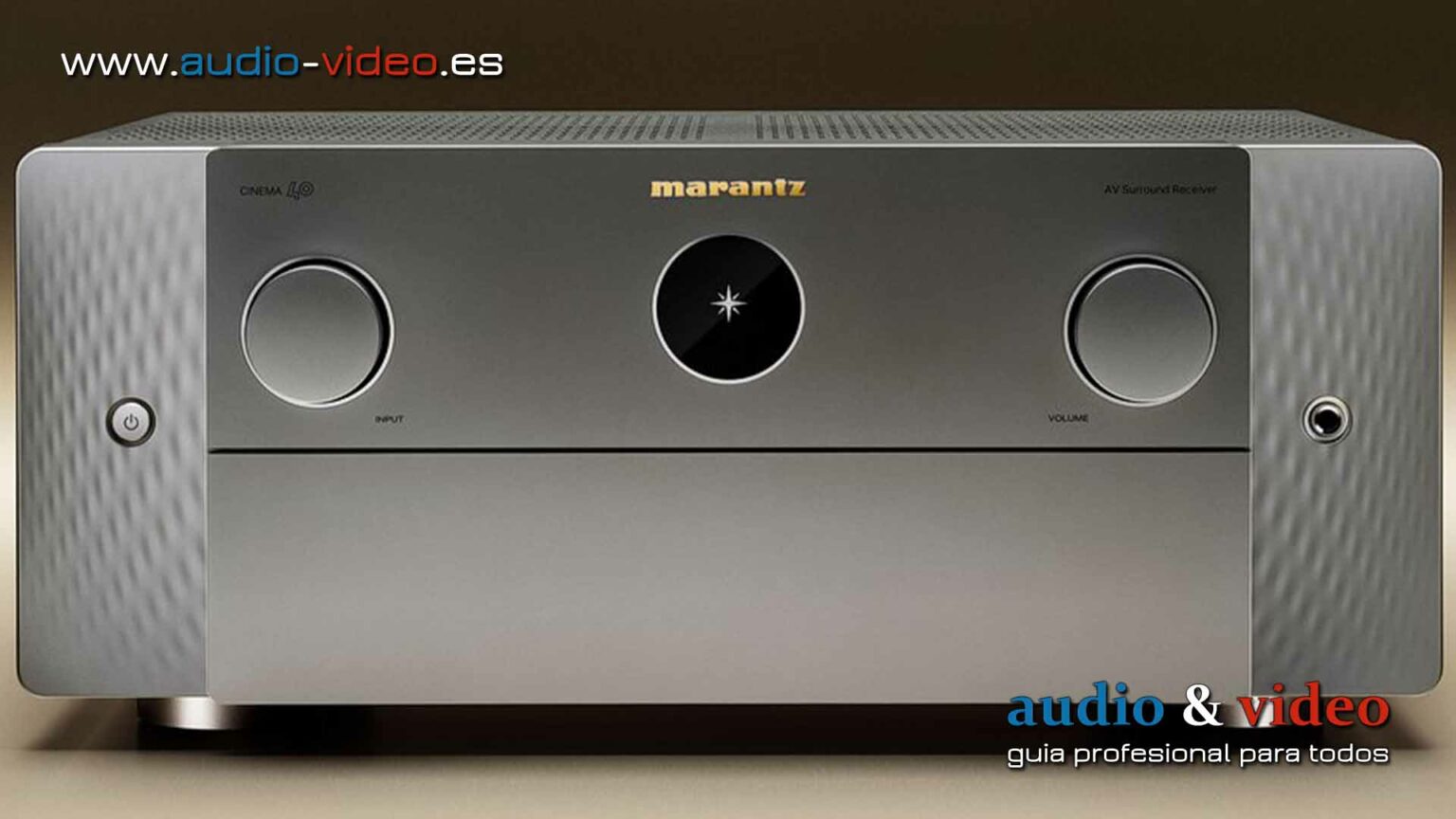 Marantz AV10 y AMP10 home cinema para exigentes la serie Marantz Cinema