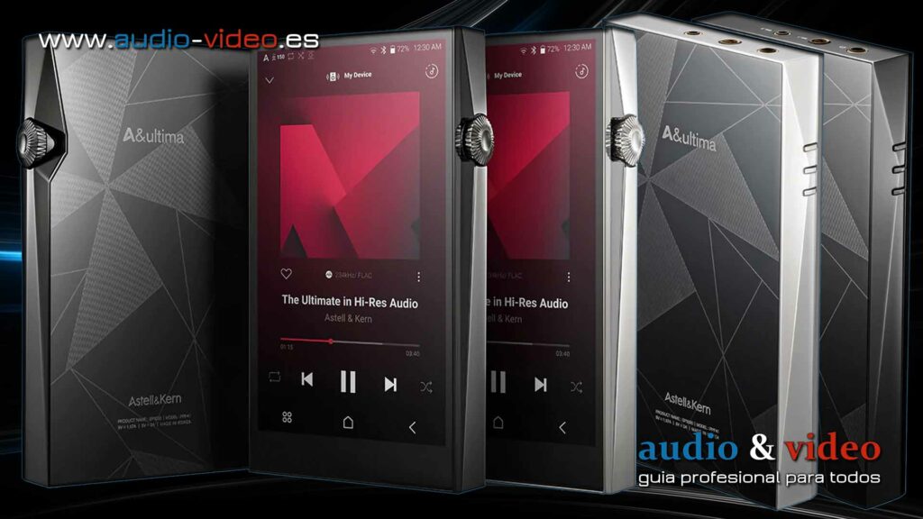 Astell&Kern - A&ultima SP3000 - reproductor de audio digital con HEXA-Audio