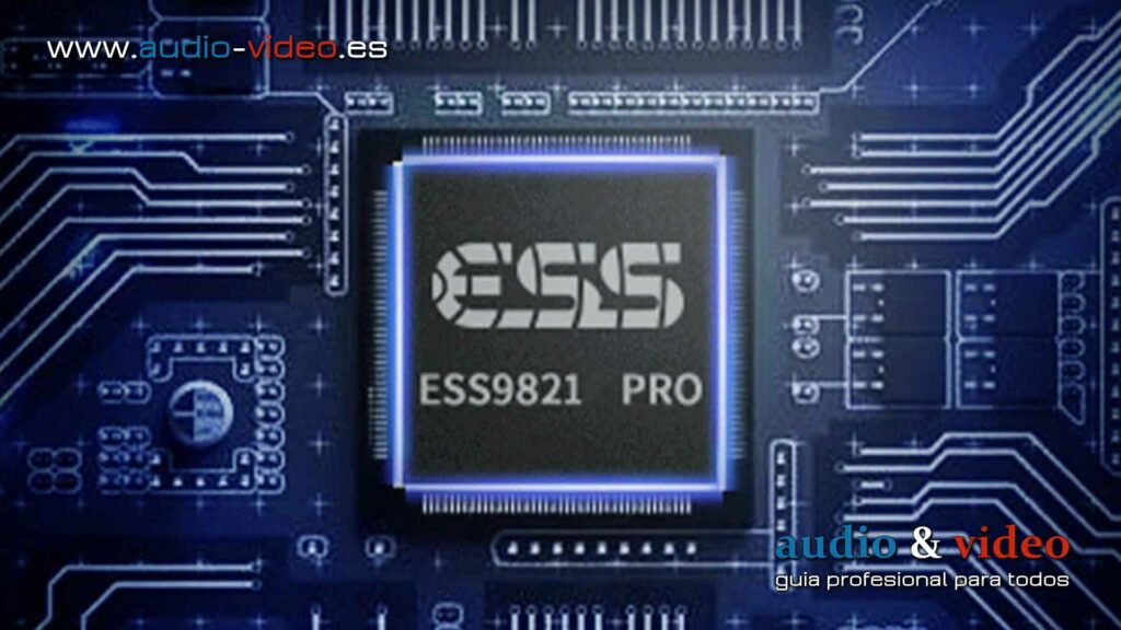 ESS ES9821 Sabre - convertidor analógico-digital de audio de 2 canales de alto rendimiento