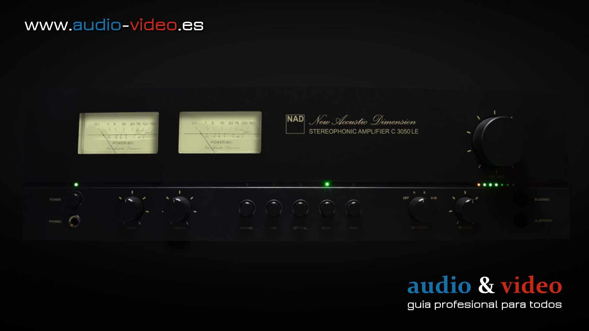 NAD – C3050LE – amplificador estéreo – edición limitada del 50º aniversario