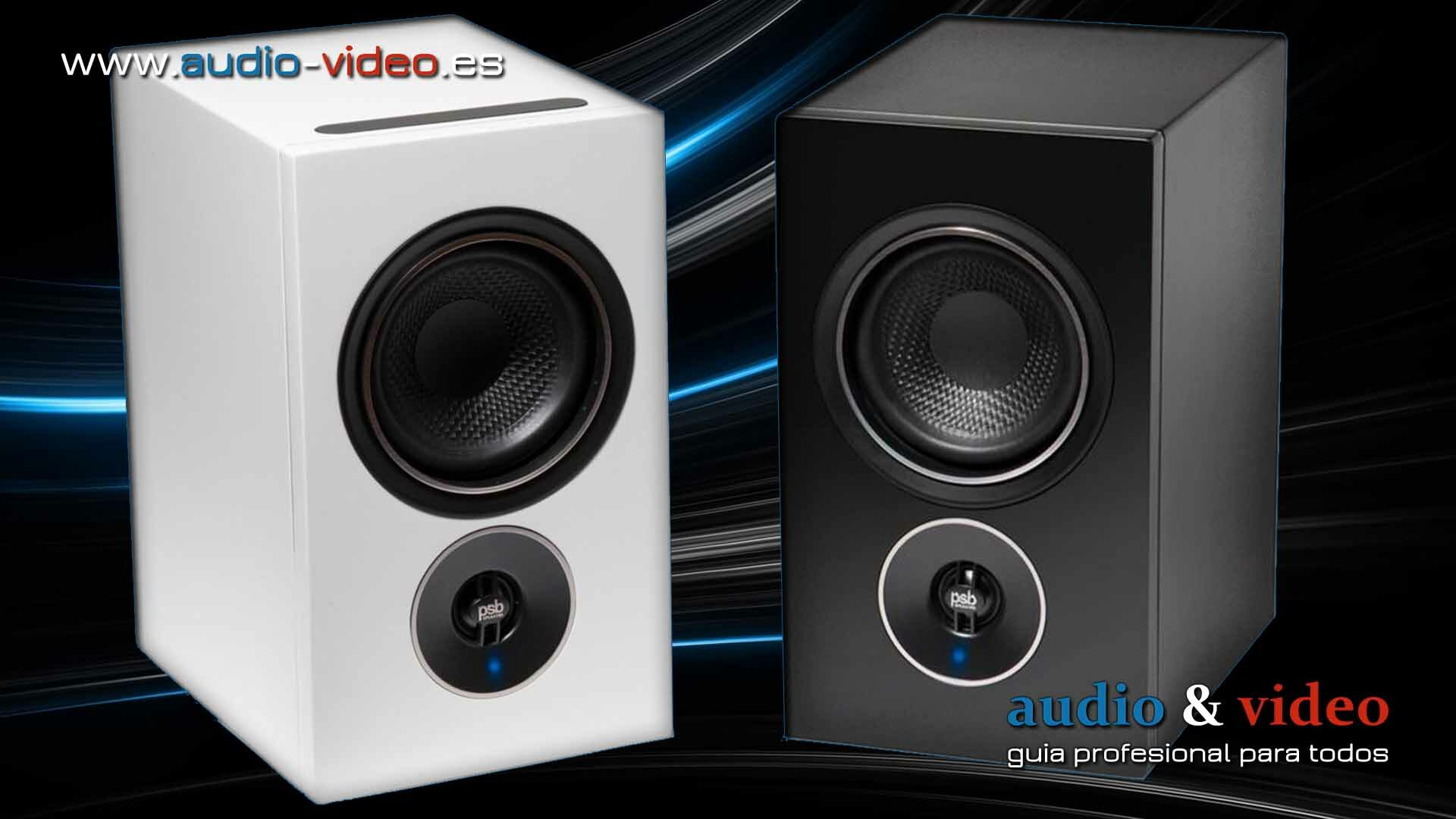 PSB Speakers – Alpha iQ, altavoces activos con streamer BluOS integrado