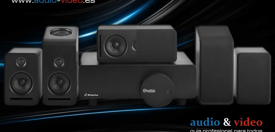 Platin Audio – Monaco 5.1.2 – altavoces inalámbricos con Dolby Atmos y certificación WiSA