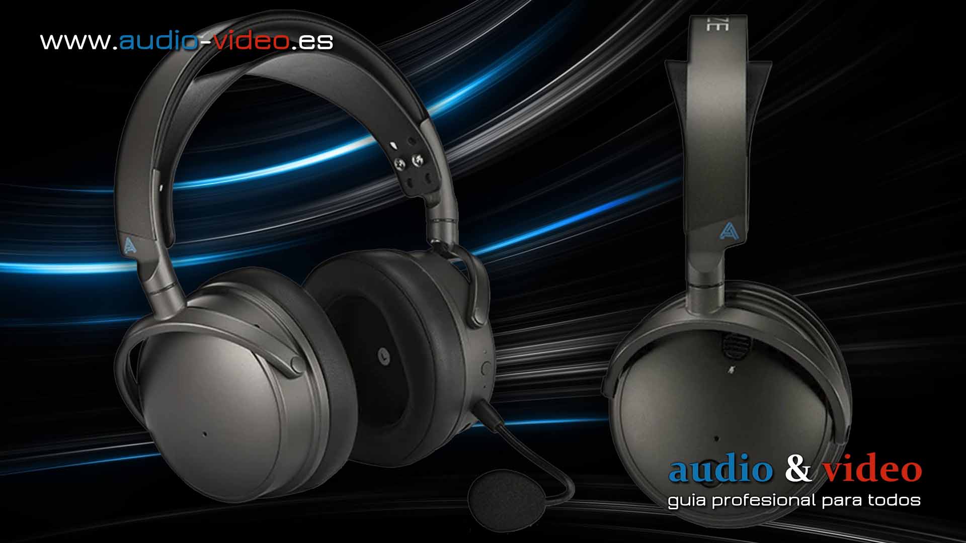 Audeze - Maxwell Planar Magnetic - auriculares inalámbricos con Dolby Atmos para jugadores