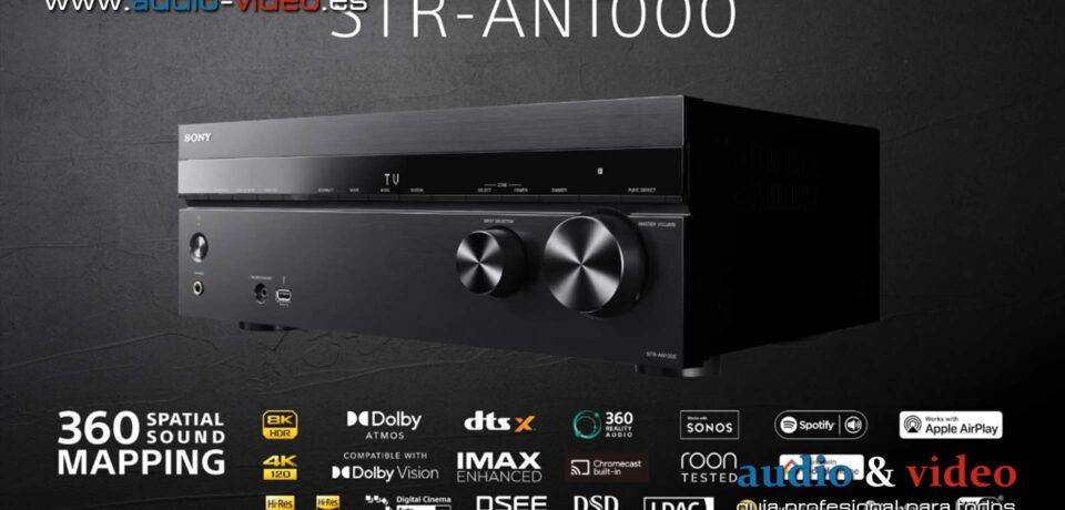 Sony – AZ1000ES, AZ3000ES, AZ5000ES, AZ7000ES y AN1000 nuevos receptores AV con HDMI 2.1