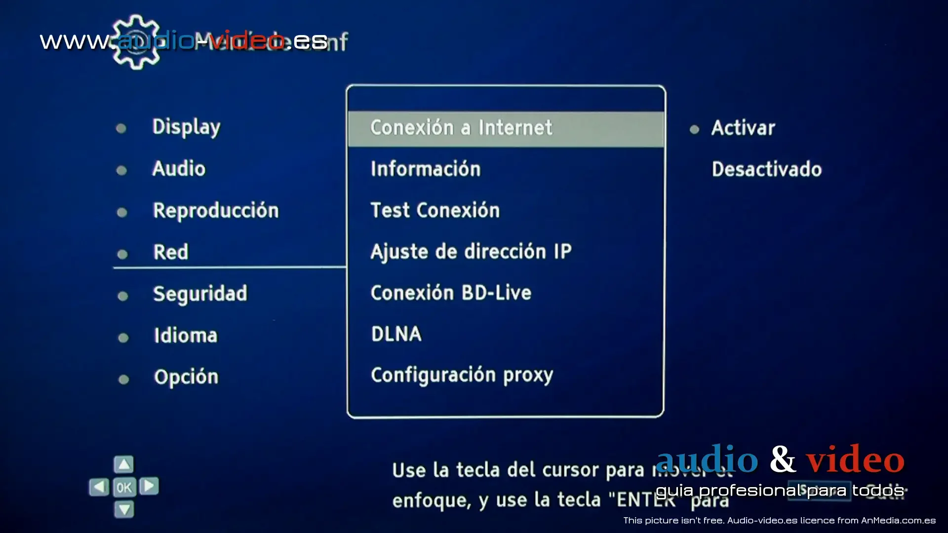 Magnetar UDP800 – review / análisis – Configuración LAN