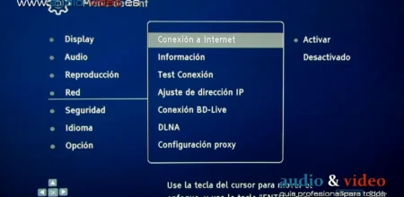 Magnetar UDP800 – review / análisis – Configuración LAN